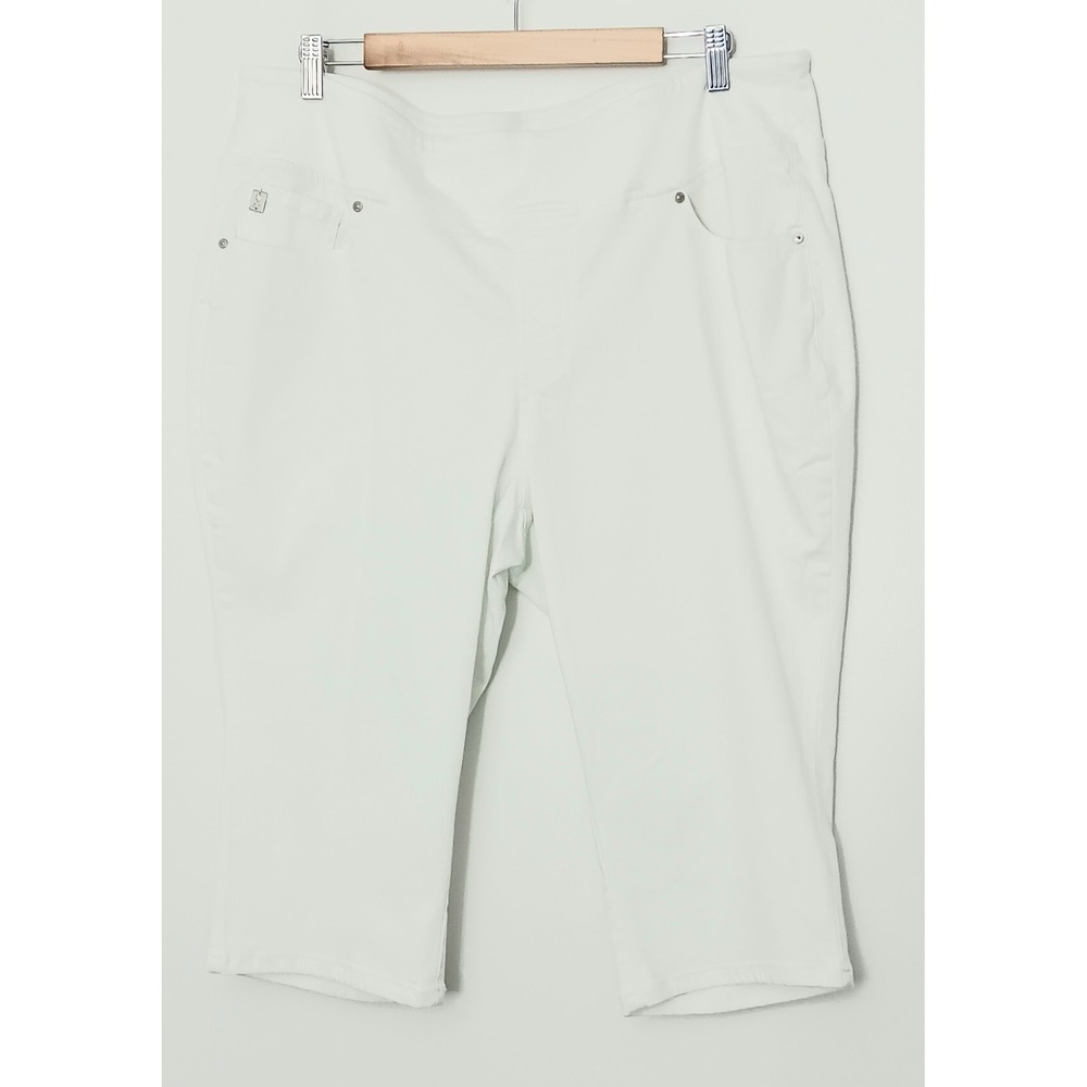 Belle by Kim Gravel Pedal Pushers Women's Size 20W TripleLuxe Twill Pants